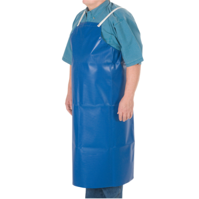 Blue Heavy Vinyl Long Apron