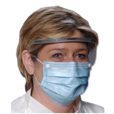 Critical Cover® Combo® Mask with Shield