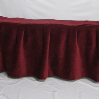 FirstCall Church Truck Drape Burgundy