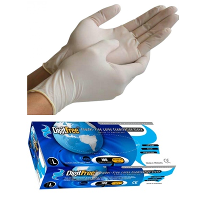 Standard Cuff Latex Exam Glove