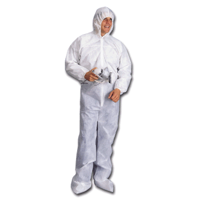 polypropylene spunbond coveralls with hood boots